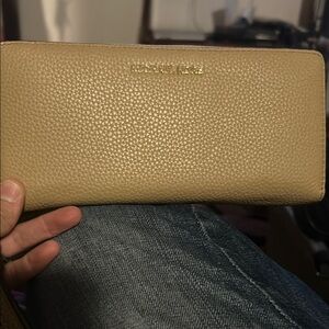 Michael Kors Tan Leather Wallet